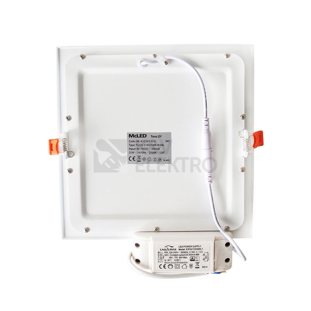 Obrázek produktu LED podhledové svítidlo McLED TORO S21 TS225-21W2700K-W-EN teplá bílá ML-412.007.33.0 12