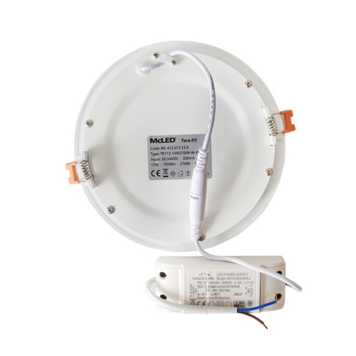LED podhledové svítidlo McLED TORO R15 TR172-15W2700K-W-EN teplá bílá ML-412.013.33.0