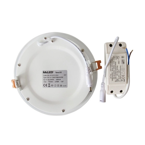 LED podhledové svítidlo McLED TORO R15 TR172-15W2700K-W-EN teplá bílá ML-412.013.33.0 (obrázek 10)