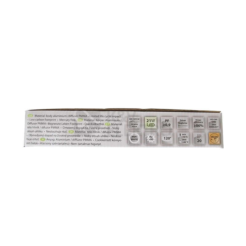 Obrázek produktu LED podhledové svítidlo McLED TORO R21 TR225-21W4000K-W-EN neutrální bílá ML-412.017.33.0 1
