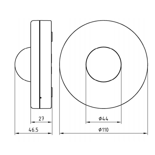 ABB pohybové čidlo 3299-22103 stropní bílá