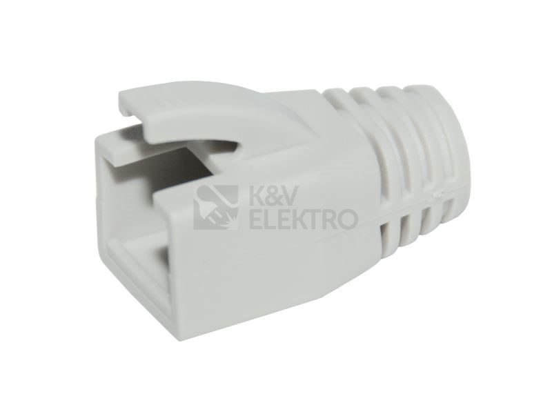 Obrázek produktu  Ochranný kryt konektoru RJ45 Cat. 6A/7 Solarix S45SP-GY-6A šedá 0