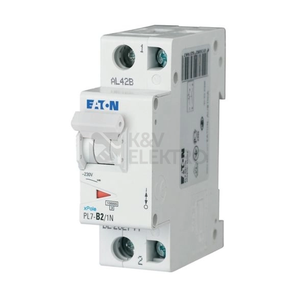 Obrázek produktu Jistič EATON PL7-B2/1N 2A 165218 0