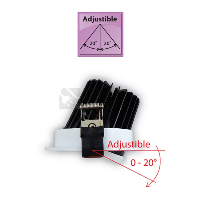Obrázek produktu Podhledové LED svítidlo Sima 16 16W 4000K ML-412.032.33.0 2