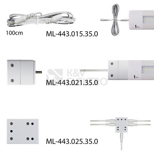 Obrázek produktu LED svítidlo McLED 16W 4000K neutrální bílá 24V délka 1005mm ML-443.003.35.0 11