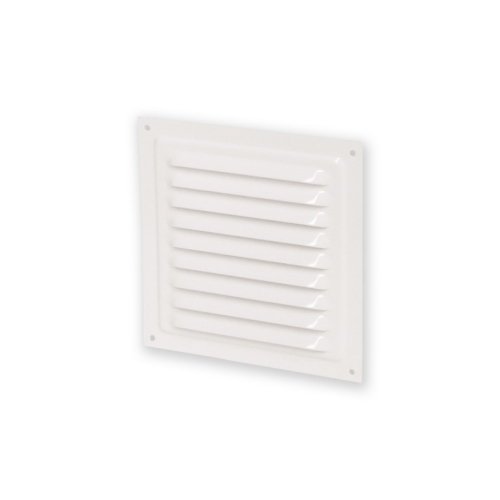 Levně Mřížka 125x125mm bílá kovová VENTS MVM 125s síťka proti hmyzu 1009820