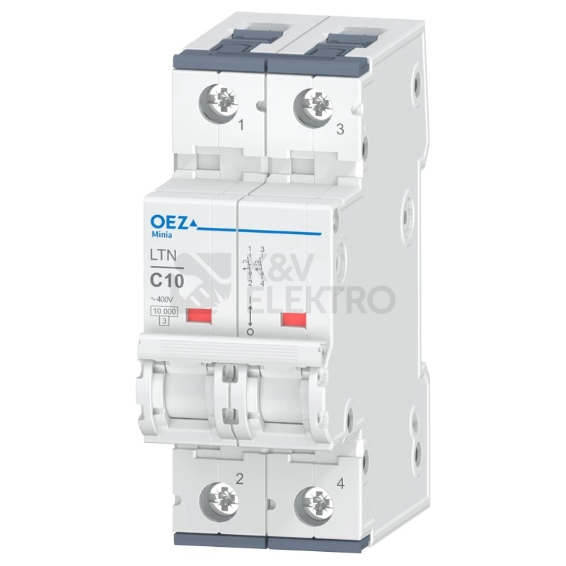 Obrázek produktu Jistič OEZ LTN-10C-2 0