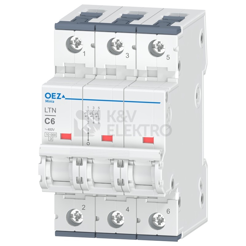 Obrázek produktu Jistič OEZ LTN-6C-3 0