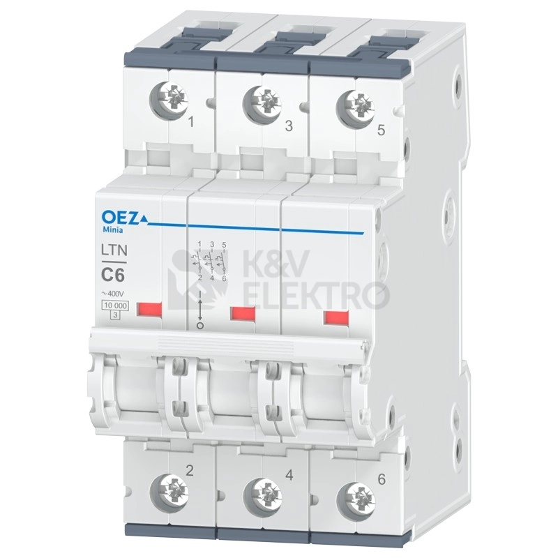 Obrázek produktu Jistič OEZ LTN-6C-3 0