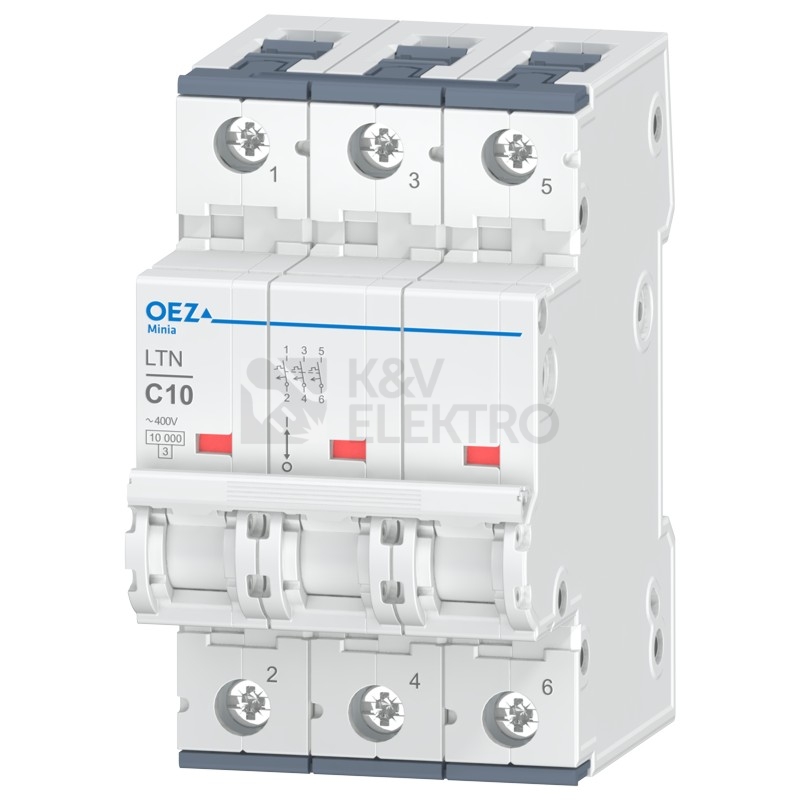 Obrázek produktu Jistič OEZ LTN-10C-3 0