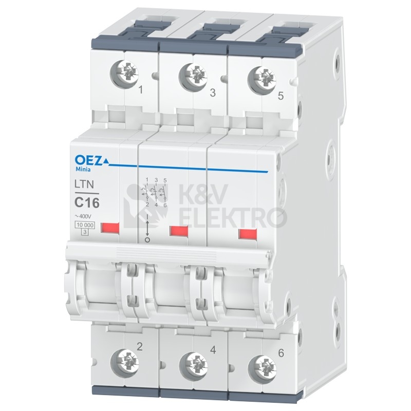 Obrázek produktu Jistič OEZ LTN-16C-3 0