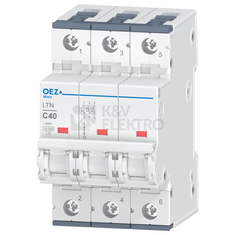 Obrázek produktu Jistič OEZ LTN-40C-3 0
