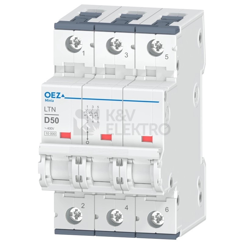 Obrázek produktu Jistič OEZ LTN-50D-3 0