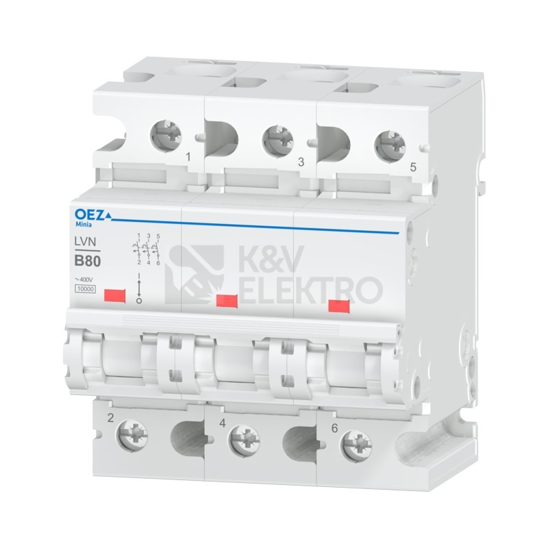 Obrázek produktu Jistič OEZ LVN-80B-3 0