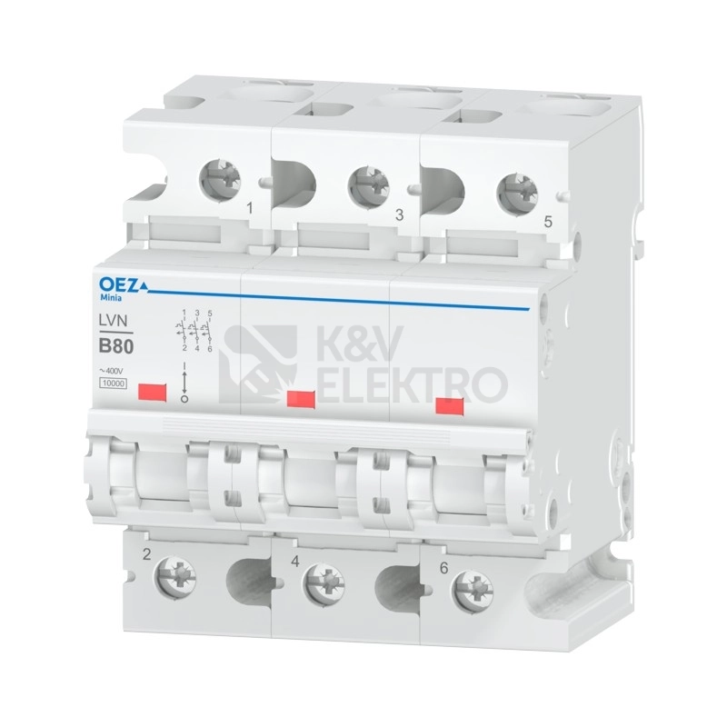 Obrázek produktu Jistič OEZ LVN-80B-3 0