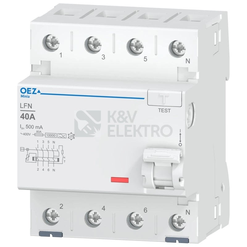 Obrázek produktu Proudový chránič LFN-40-4-500A 0