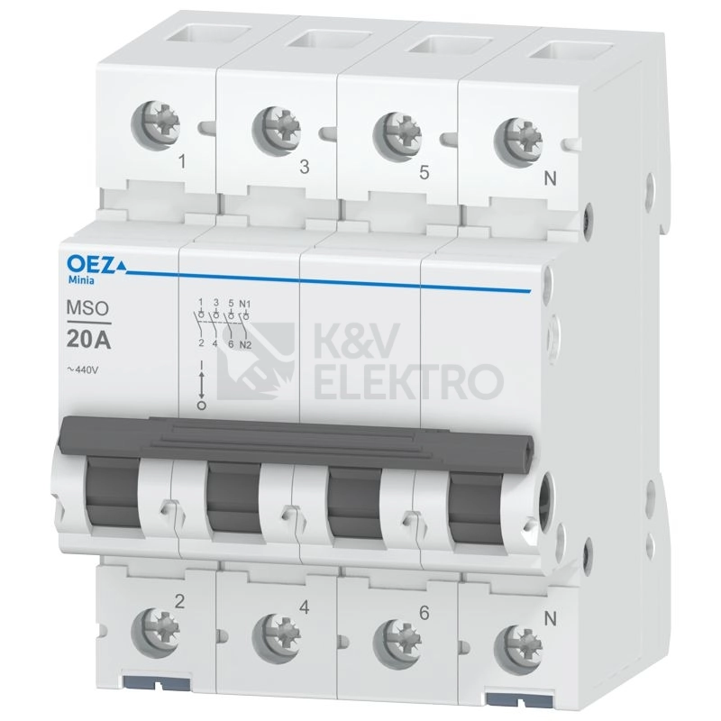 Obrázek produktu Vypínač MSO-20-3N 0
