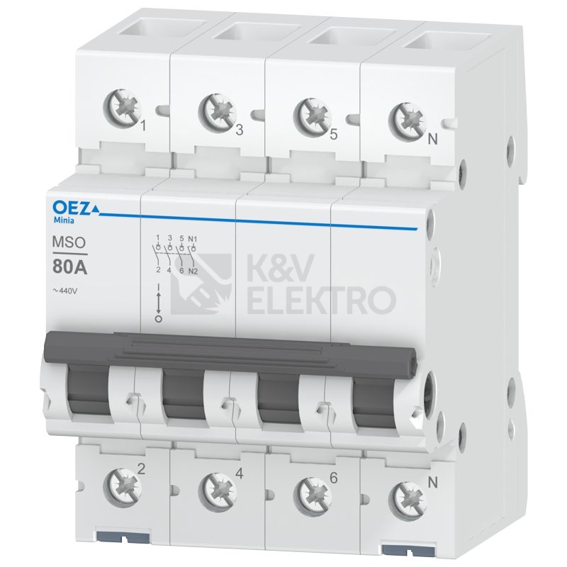 Obrázek produktu Vypínač MSO-80-3N 0