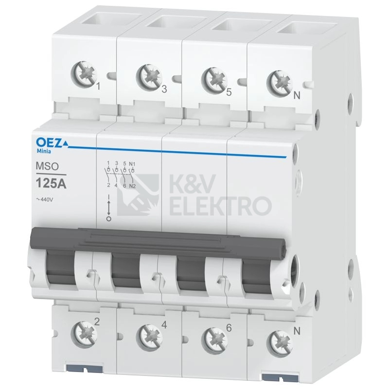 Obrázek produktu Vypínač MSO-125-3N 0