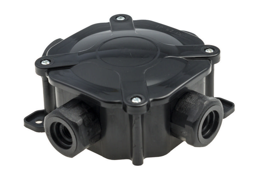 Krabice ACIDUR Malpro PG16 A.0035C IP67 černá