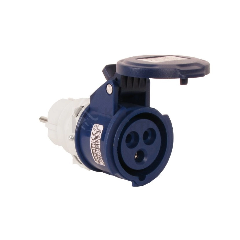 Obrázek produktu Adaptér CEE zásuvka / domovní vidlice Famatel 13912 230V/16A IP40 0