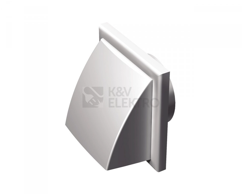 Obrázek produktu Zpětná klapka s kruhovým nástavcem 154x154mm VENTS MV 102 VK 1009741 0