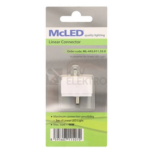 Obrázek produktu Lineární konektor k LED svítidlům McLED ML-443.011.35.0 3