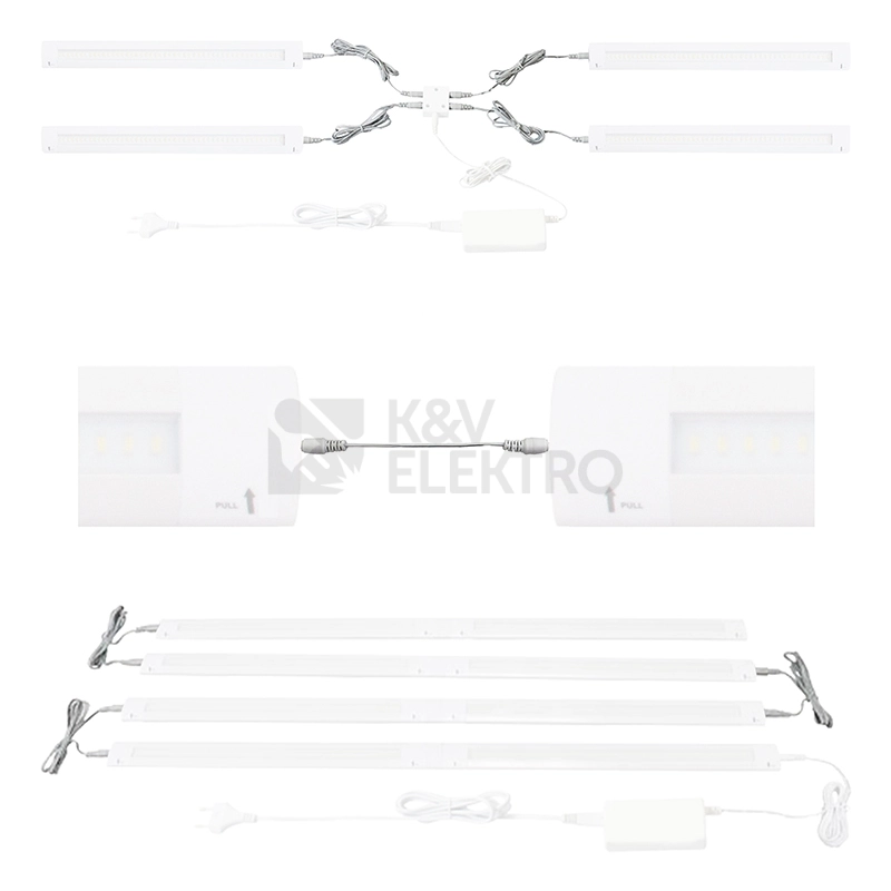 Obrázek produktu Propojovací kabel 100mm k lineárnímu LED svítidlu ML-443.012.35.0 1