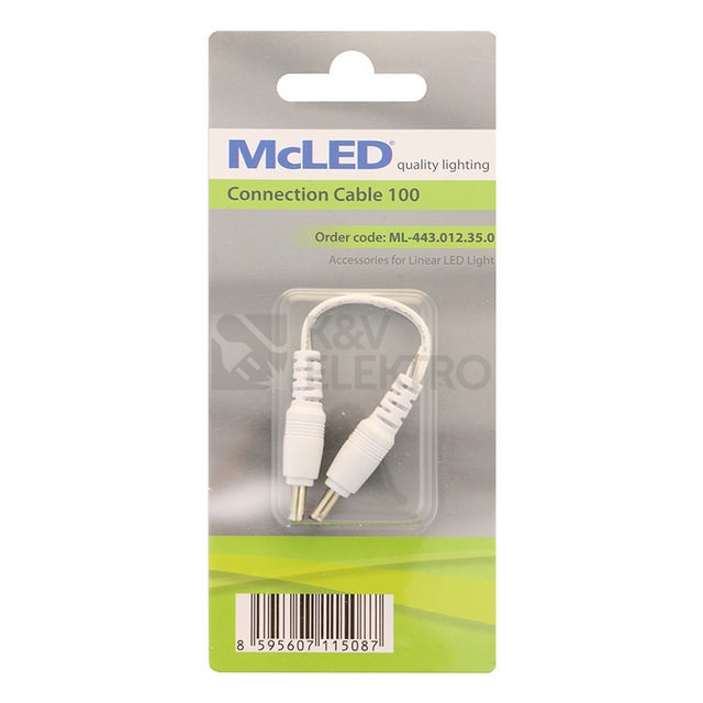 Obrázek produktu Propojovací kabel 100mm k lineárnímu LED svítidlu ML-443.012.35.0 3