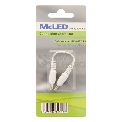 Obrázek produktu Propojovací kabel 100mm k lineárnímu LED svítidlu ML-443.012.35.0 3