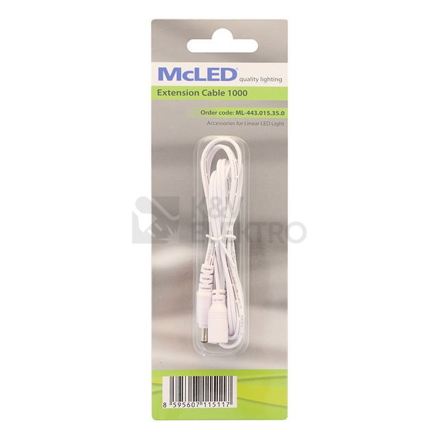 Obrázek produktu  Prodlužovací kabel McLED ML-443.015.35.0 1000mm k lineárnímu LED svítidlu 2