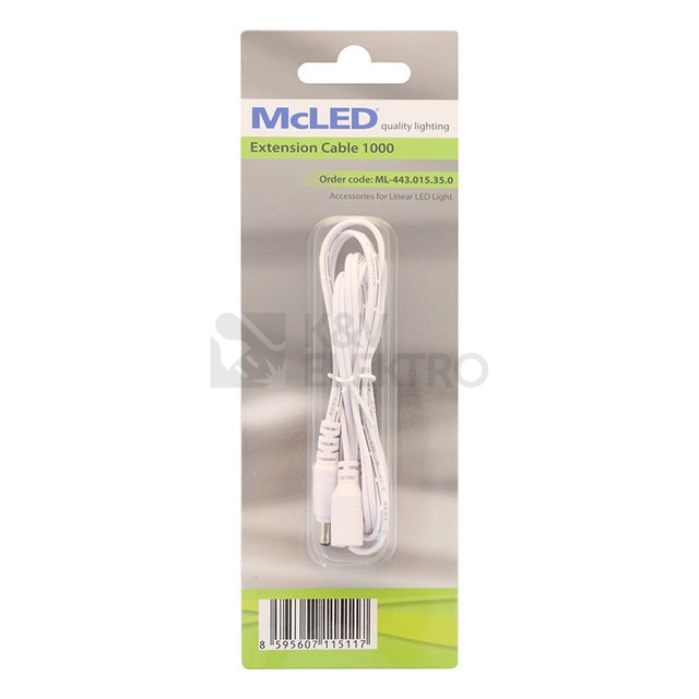 Obrázek produktu Prodlužovací kabel McLED ML-443.015.35.0 1000mm k lineárnímu LED svítidlu 2