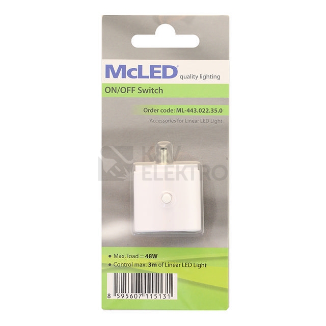 Obrázek produktu Vypínač McLED k LED svítidlům ML-443.022.35.0 2