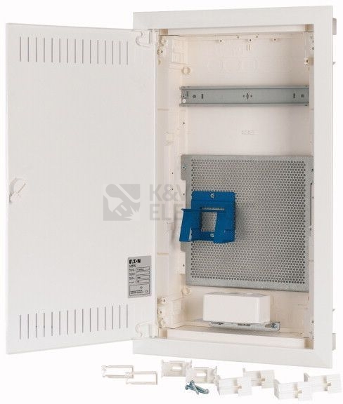 Obrázek produktu Multimediální rozvodnice pod omítku EATON KLV-36UPM-F bílé plechové dveře s perforací 178830 0