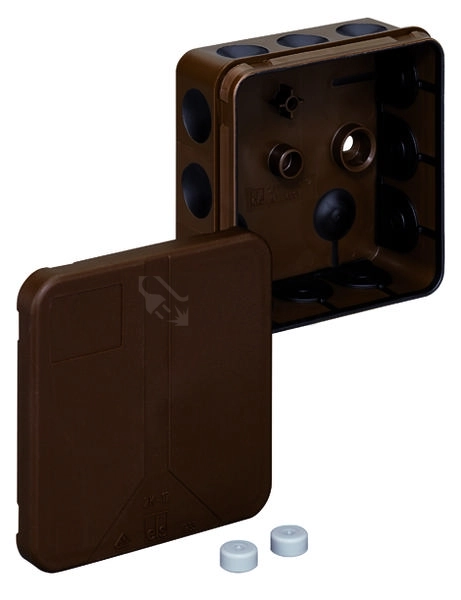 Obrázek produktu Krabice Spelsberg 2K-12-L/BR 85x85mm IP55 hnědá 0