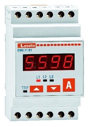 Obrázek produktu DIG. AMPERMETR 3FAZ DMK71R1 0