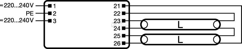 Obrázek produktu Elektronický předřadník OSRAM QTP-OPTIMAL 2X18-40/220-240 3