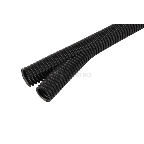 Husí krk trubka Fränkische Co-flex PP-UV 20mm černá (10m) s podélným řezem 38402002