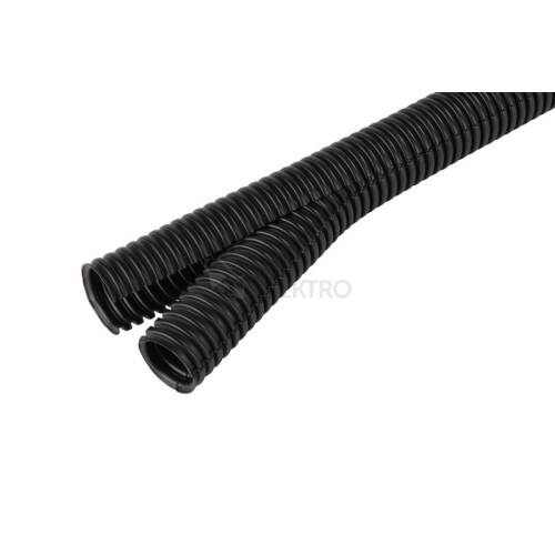 Husí krk trubka rozevíratelná Fränkische Co-flex PP-UV 23mm černá (10m) 38402302