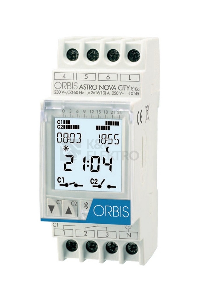 Obrázek produktu Spínací hodiny digitální Orbis ASTRO NOVA CITY 1000859 0