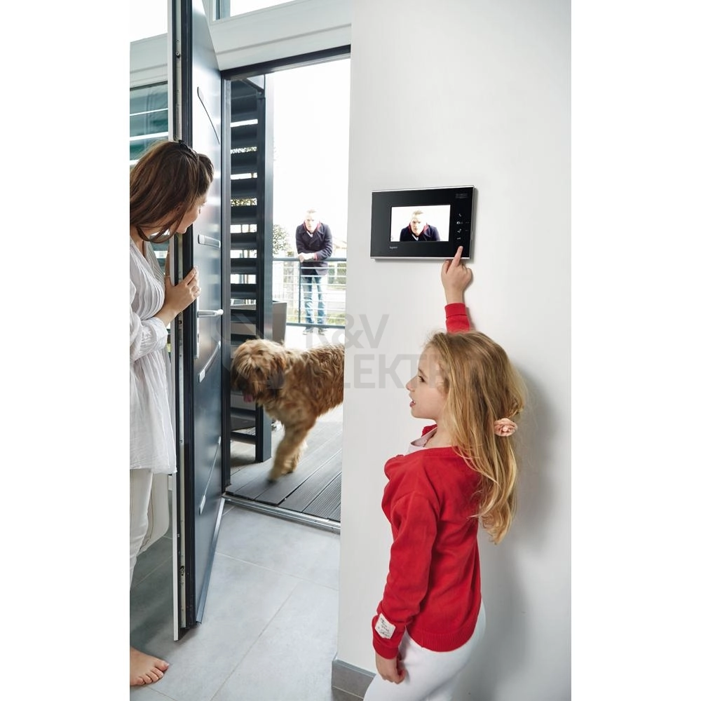 Obrázek produktu Přídavný videotelefon 7" LEGRAND pro sadu 369220 /369225/
1