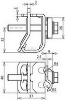 Obrázek produktu OKAPOVA SVORKA FEZN 339110 1