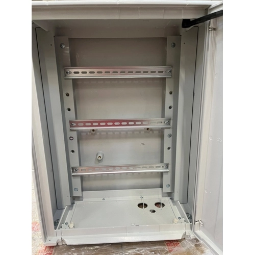 Elektroměrový rozvaděč pilíř prázdný DCK ER2/NK-7/DIN šedý 593011074 (obrázek 3)