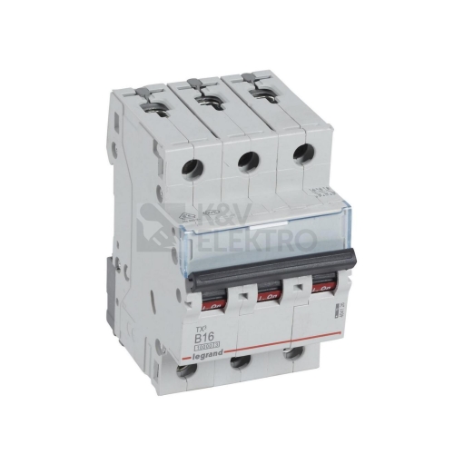 Jistič Legrand TX3 3P B16 10kA 404126
