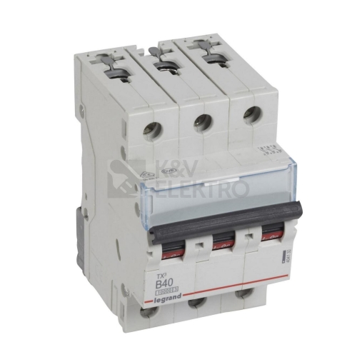 Jistič Legrand TX3 3P B40 10kA 404130