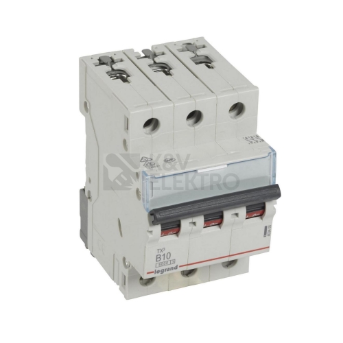 Jistič Legrand TX3 3P C13 10kA 404221