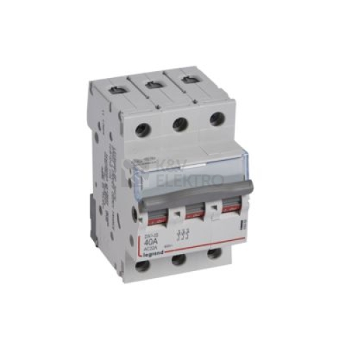 Instalační vypínač Legrand DX3 3P 40A 400V 406466