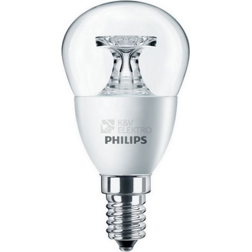 LED žárovka E14 Philips CP P45 CL 4W (25W) teplá bílá (2700K)