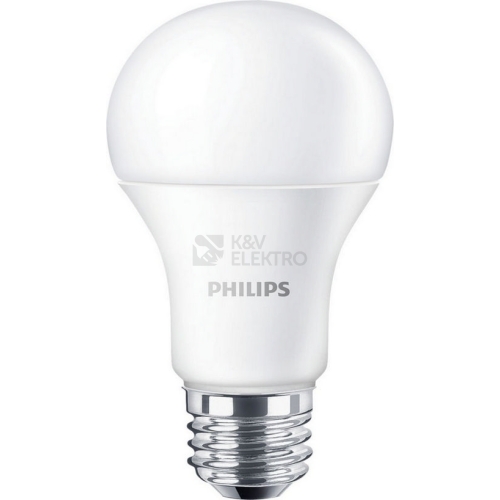  LED žárovka E27 Philips CorePro A60 10W (75W) studená bílá (6500K)