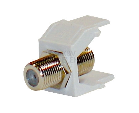 Obrázek produktu Keystone spojka F konektor koax HSEMRKFFWS 12.42.0105 0